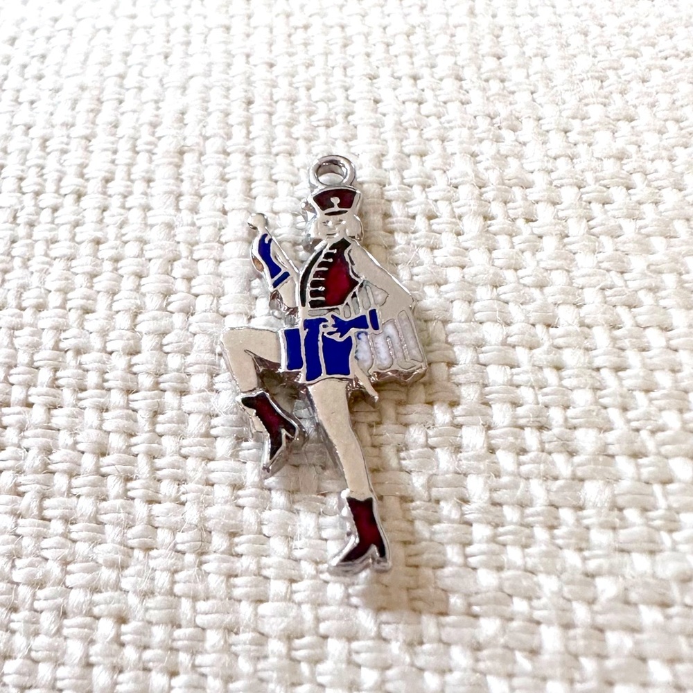 Vintage Sterling Silver Majorette Marching Band Woman